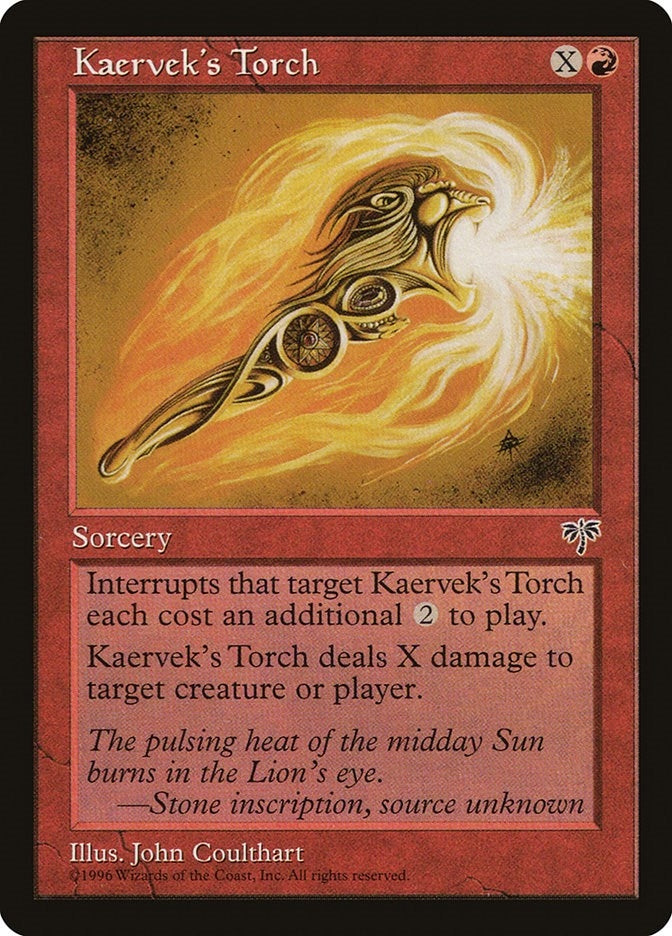 Kaervek's Torch (Mirage)