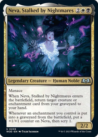 Neva, Stalked by Nightmares (209) (Wilds of Eldraine)