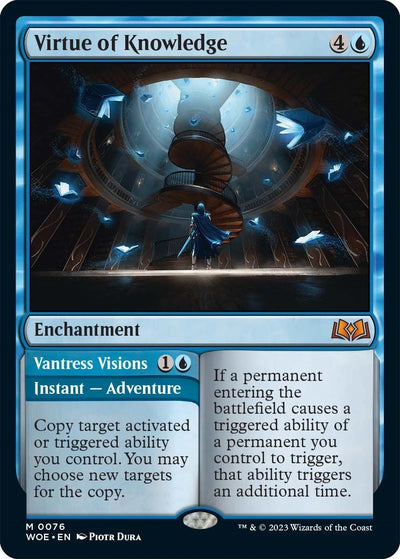 Virtue of Knowledge (76) (Wilds of Eldraine)