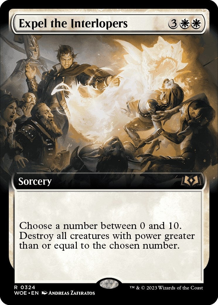Expel the Interlopers (Extended Art) (324) (Wilds of Eldraine)