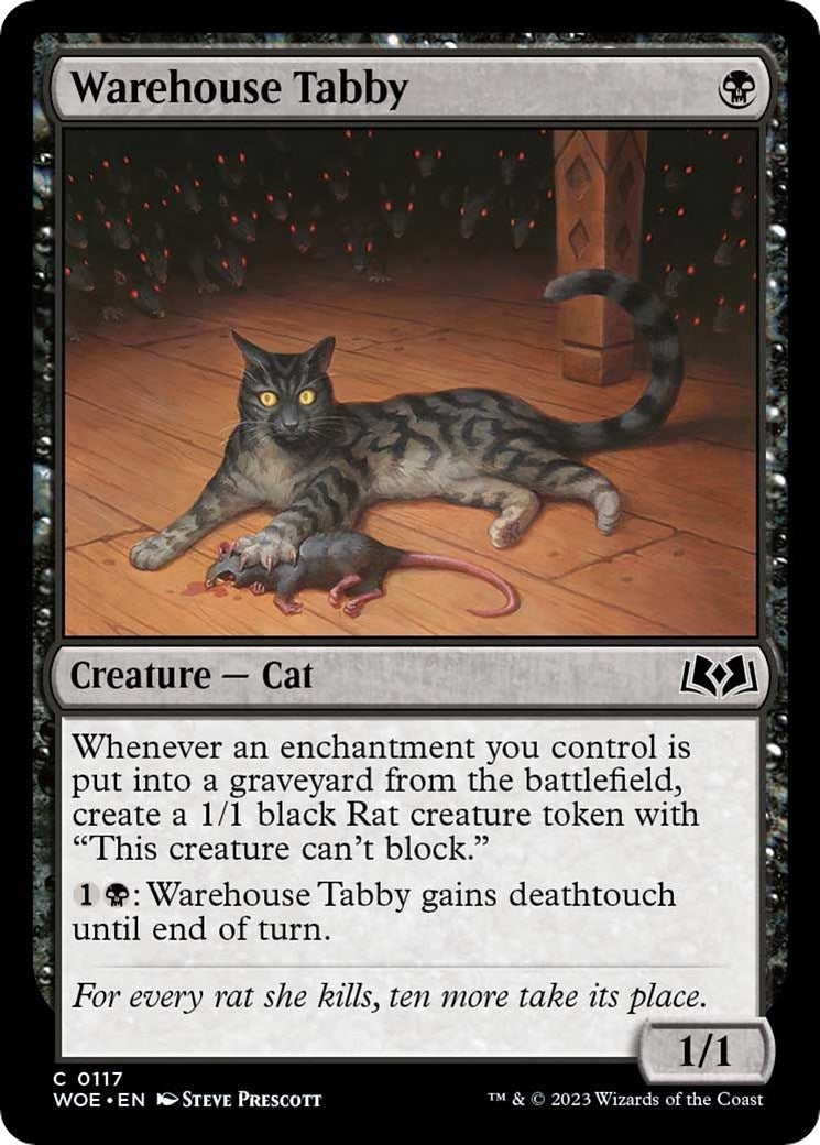 Warehouse Tabby (117) (Wilds of Eldraine) (WOE)