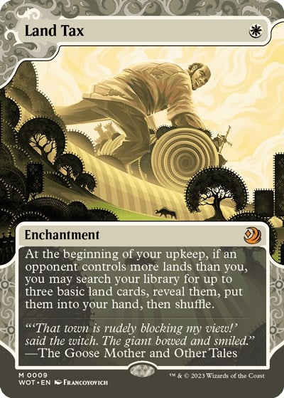 Land Tax (9) (Wilds of Eldraine: Enchanting Tales)