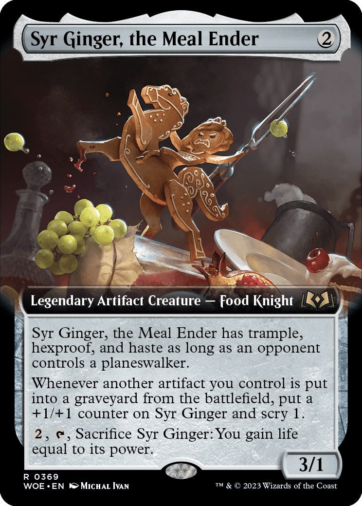 Syr Ginger, the Meal Ender (Extended Art) (369) (Wilds of Eldraine)