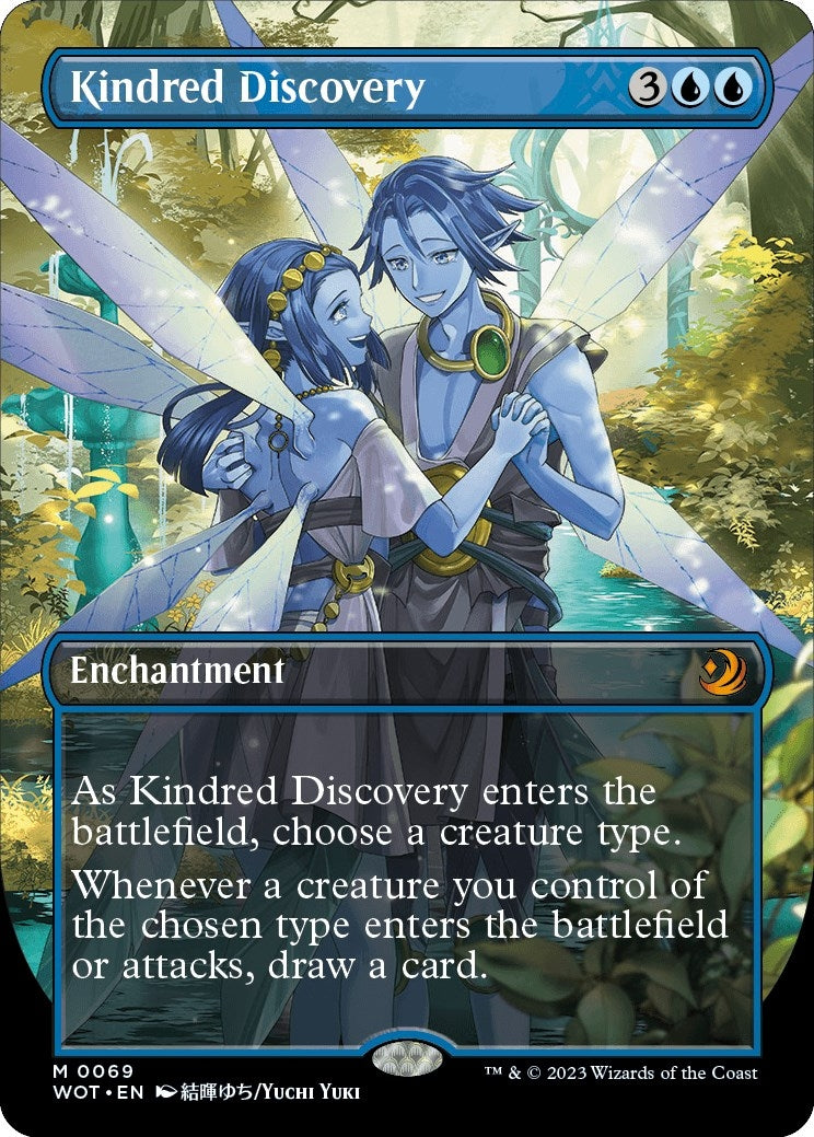 Kindred Discovery (Anime Borderless) (69) (Wilds of Eldraine: Enchanting Tales)