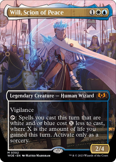 Will, Scion of Peace (Borderless) (302) (Wilds of Eldraine)