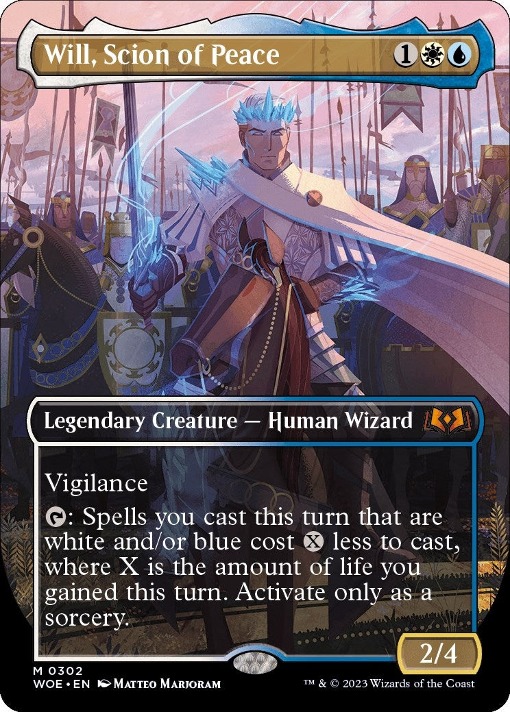 Will, Scion of Peace (Borderless) (302) (Wilds of Eldraine)
