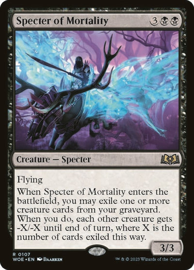 Specter of Mortality (107) (Wilds of Eldraine)