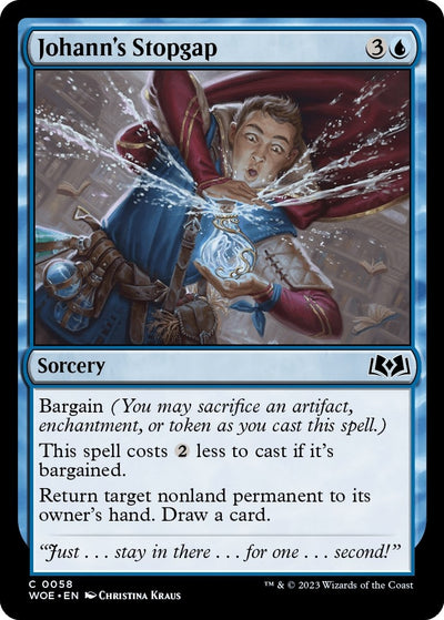 Johann's Stopgap (58) (Wilds of Eldraine) (WOE)