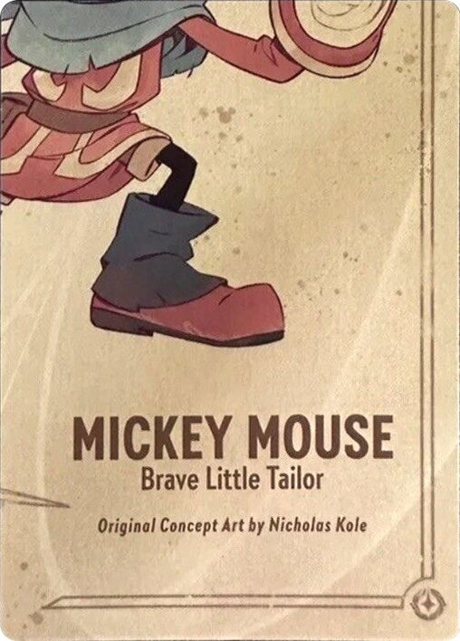 Mickey Mouse - Brave Little Tailor Puzzle Insert (Bottom Right) (The First Chapter)