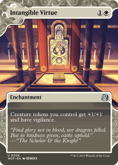 Intangible Virtue (6) (Wilds of Eldraine: Enchanting Tales)