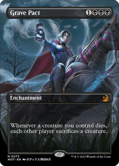 Grave Pact (Anime Borderless) (73) (Wilds of Eldraine: Enchanting Tales)