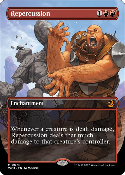 Repercussion (Anime Borderless) (78) (Wilds of Eldraine: Enchanting Tales)