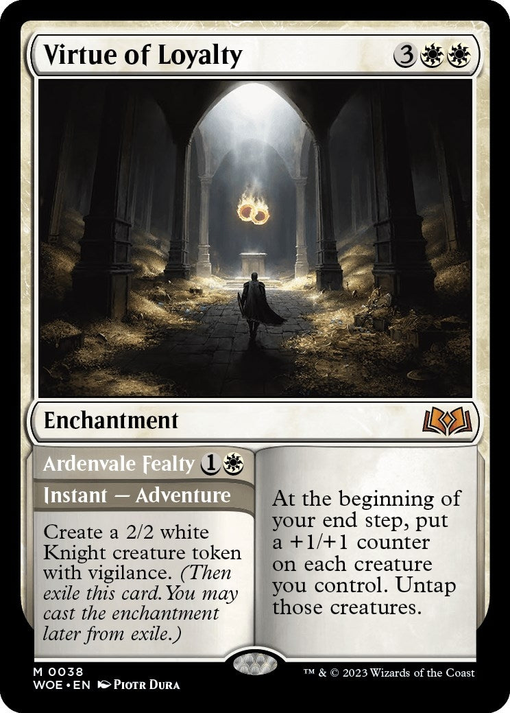 Virtue of Loyalty (38) (Wilds of Eldraine)