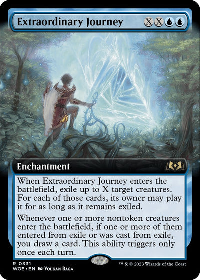 Extraordinary Journey (Extended Art) (331) (Wilds of Eldraine)