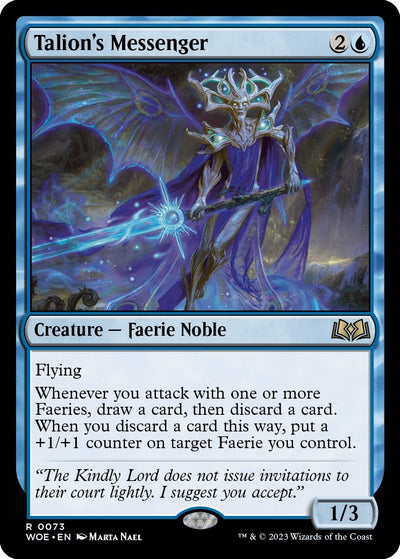 Talion's Messenger (73) (Wilds of Eldraine) (WOE)