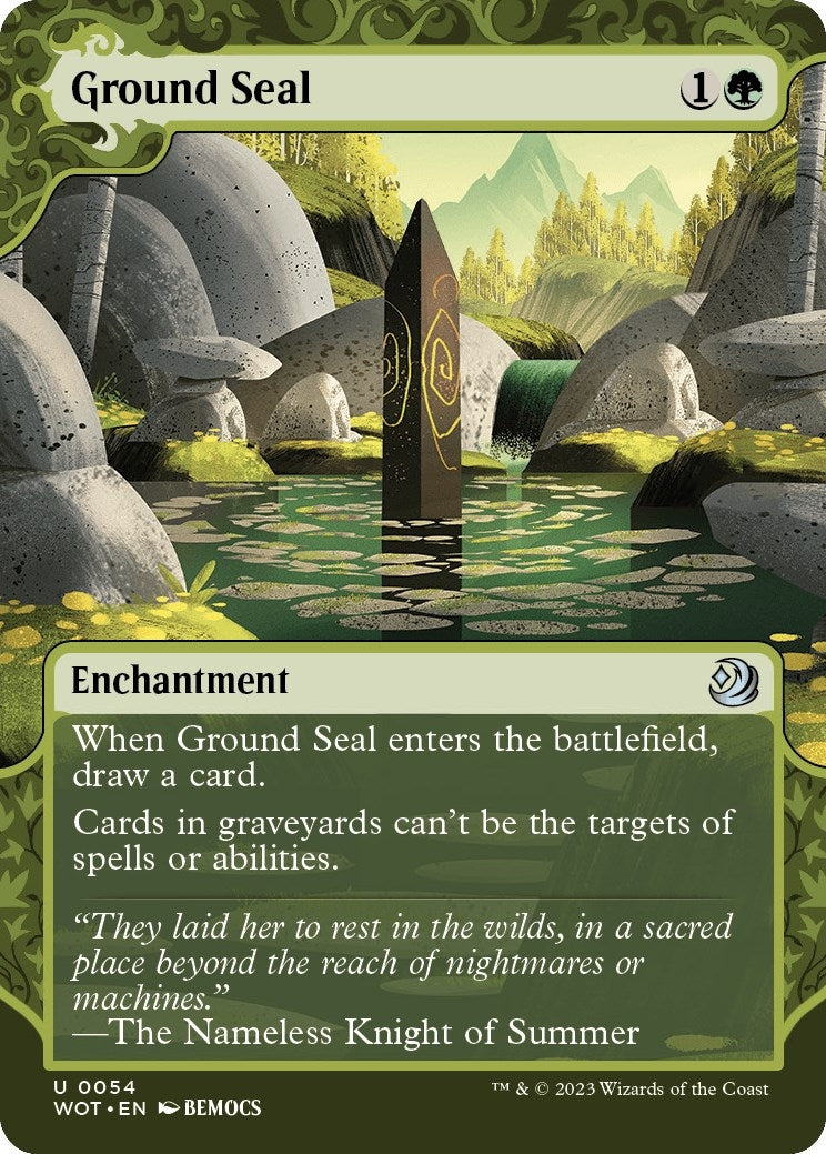Ground Seal (54) (Wilds of Eldraine: Enchanting Tales)