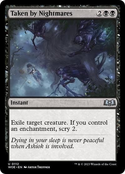 Taken by Nightmares (112) (Wilds of Eldraine) (WOE)