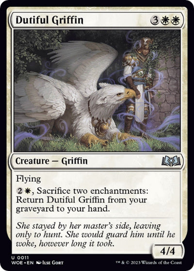 Dutiful Griffin (11) (Wilds of Eldraine)