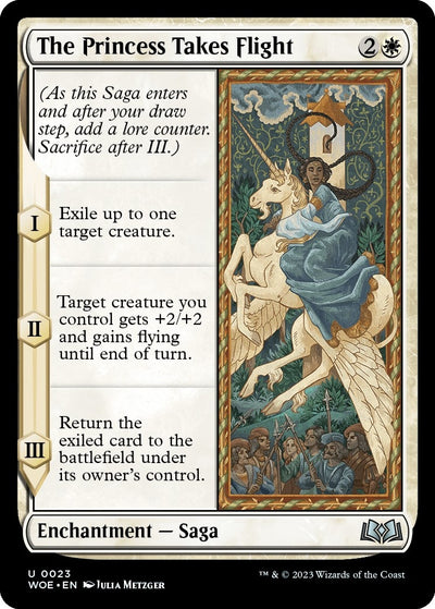 The Princess Takes Flight (23) (Wilds of Eldraine)