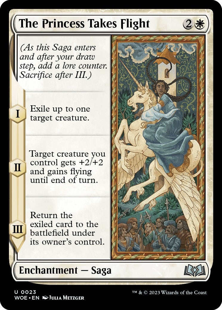 The Princess Takes Flight (23) (Wilds of Eldraine)