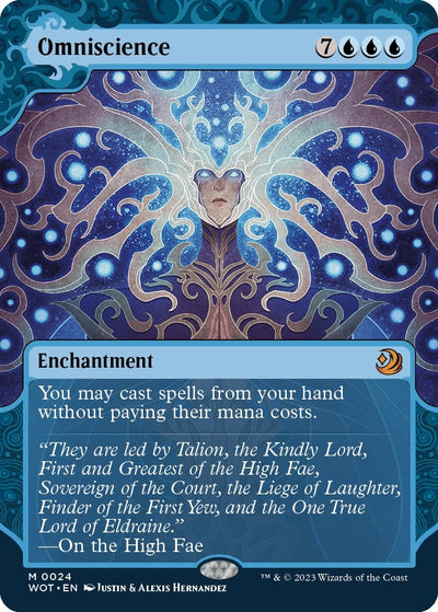 Omniscience (24) (Wilds of Eldraine: Enchanting Tales)