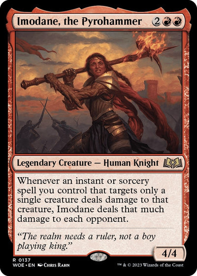 Imodane, the Pyrohammer (137) (Wilds of Eldraine)