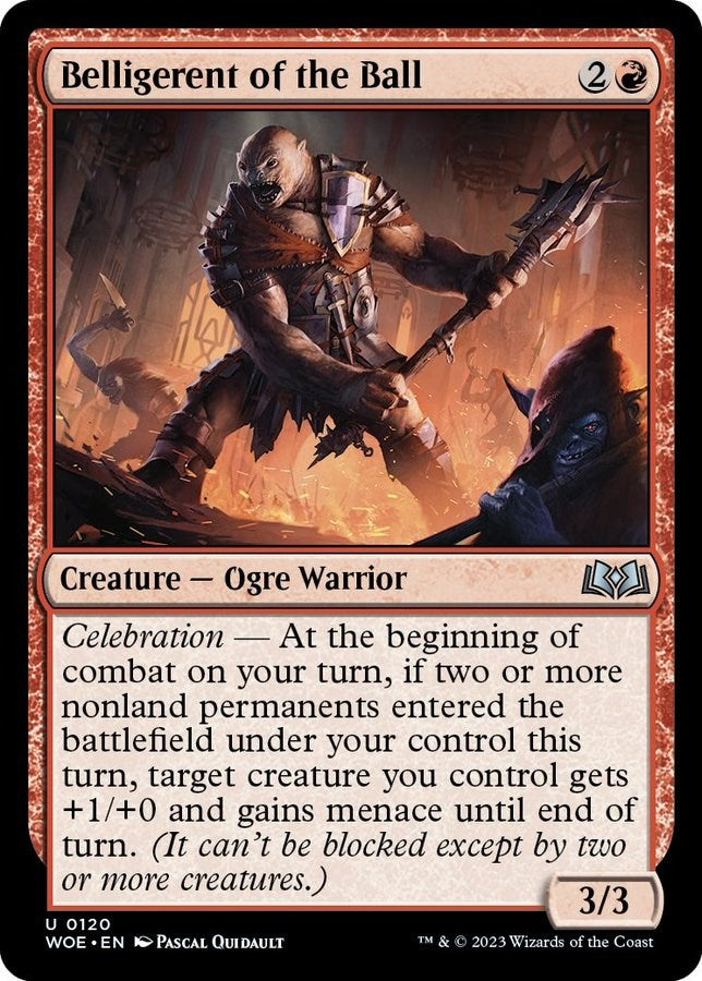 Belligerent of the Ball (120) (Wilds of Eldraine)