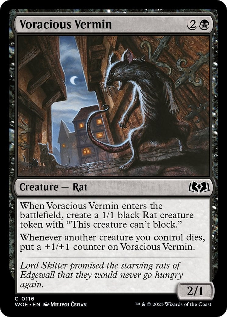 Voracious Vermin (116) (Wilds of Eldraine)