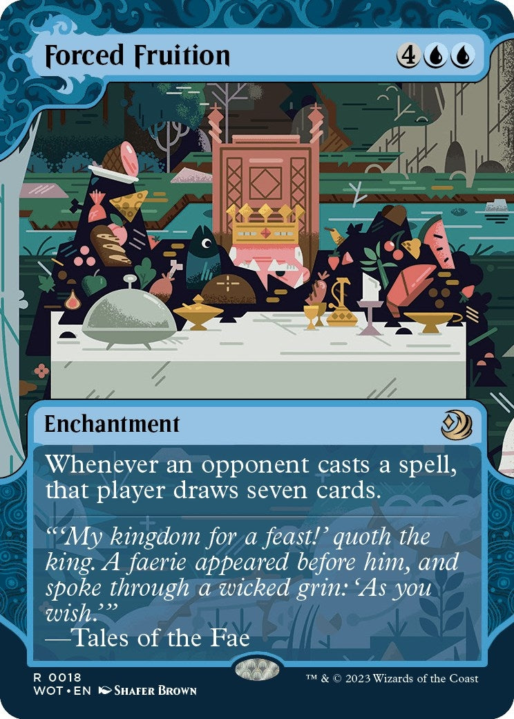 Forced Fruition (18) (Wilds of Eldraine: Enchanting Tales)