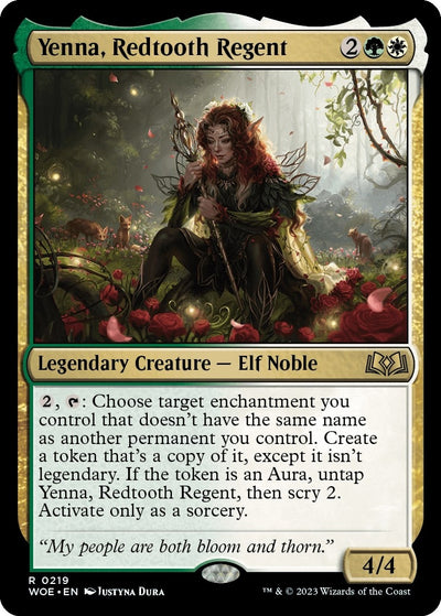 Yenna, Redtooth Regent (219) (Wilds of Eldraine)