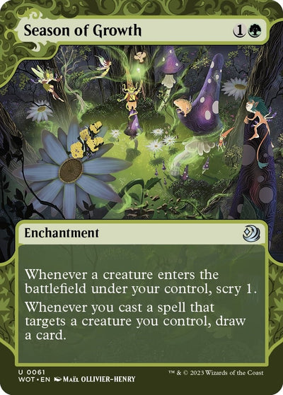 Season of Growth (61) (Wilds of Eldraine: Enchanting Tales)