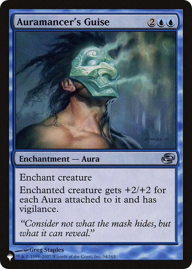Auramancer's Guise (34/165) (The List Reprints)