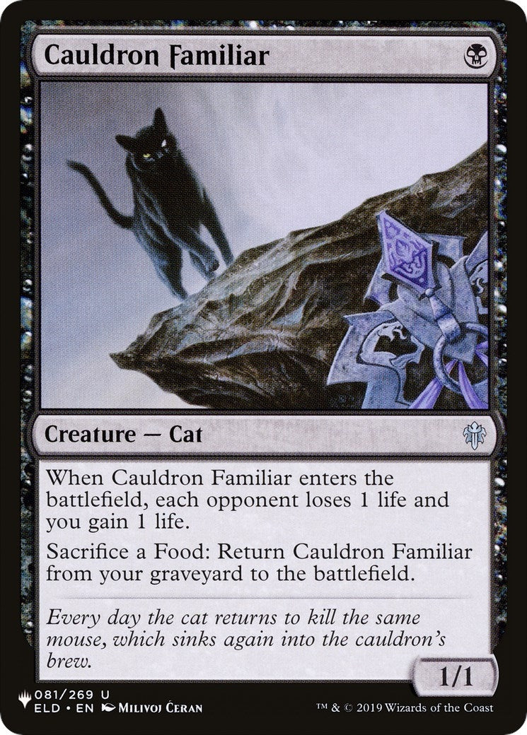 Cauldron Familiar (081/269) (The List Reprints)