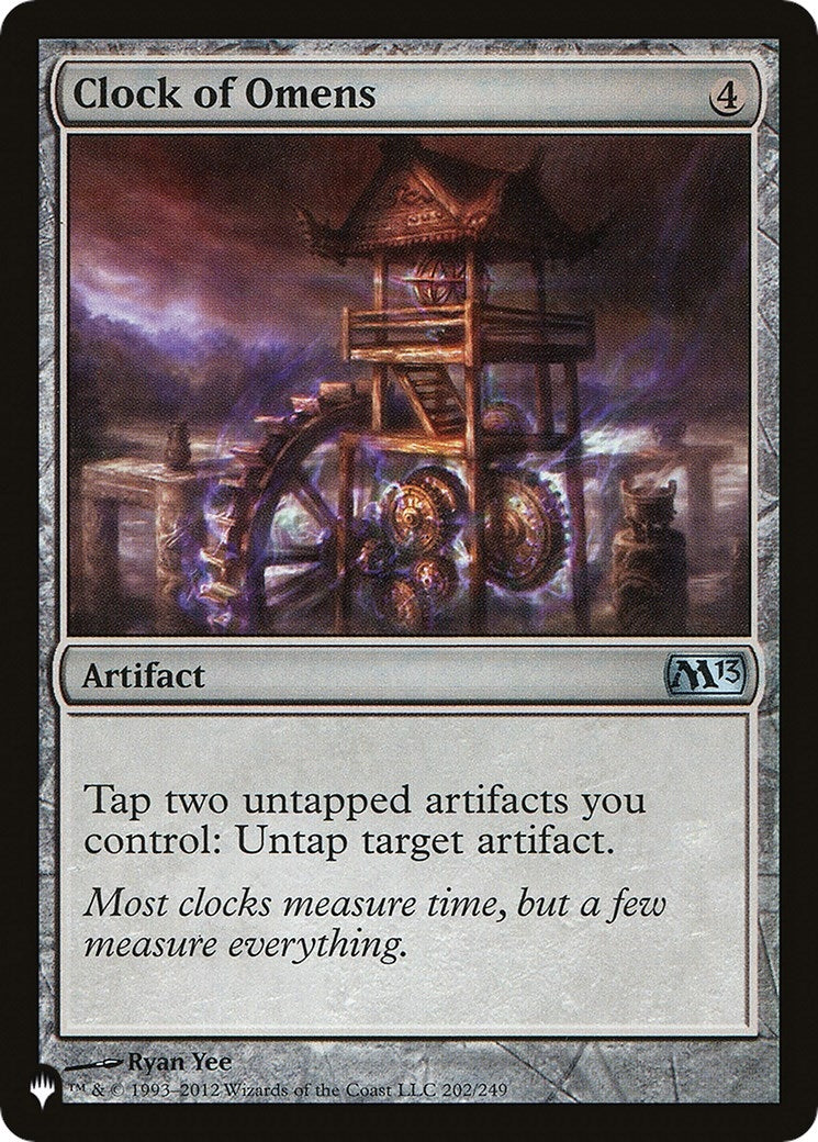 Clock of Omens (202/249) (The List Reprints)