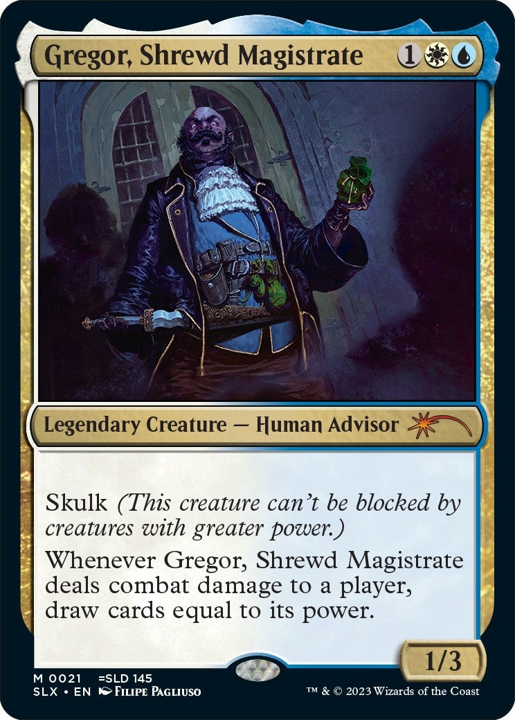 Gregor, Shrewd Magistrate (21) (SLX Cards)