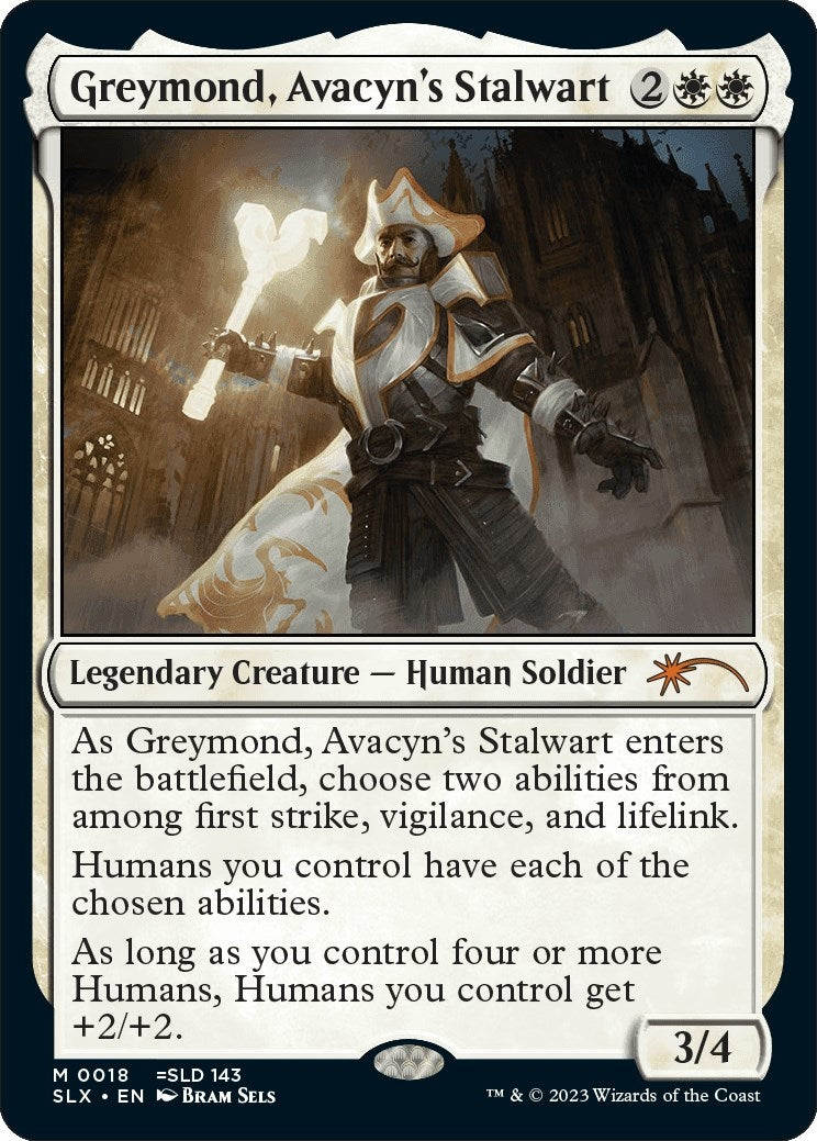 Greymond, Avacyn's Stalwart (18) (SLX Cards)