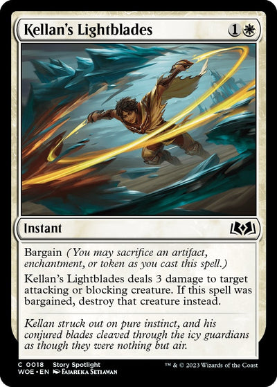Kellan's Lightblades (18) (Wilds of Eldraine)