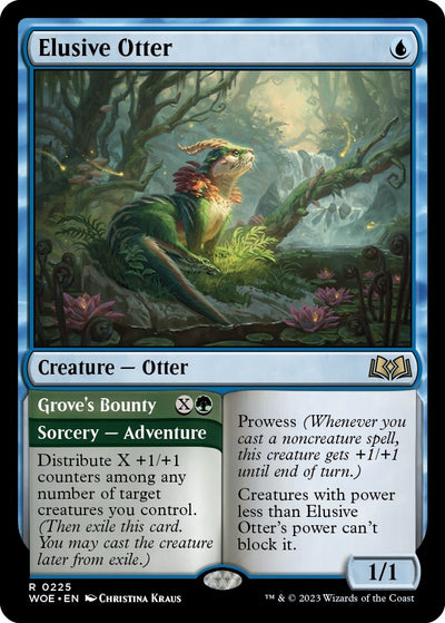 Elusive Otter (225) (Wilds of Eldraine)
