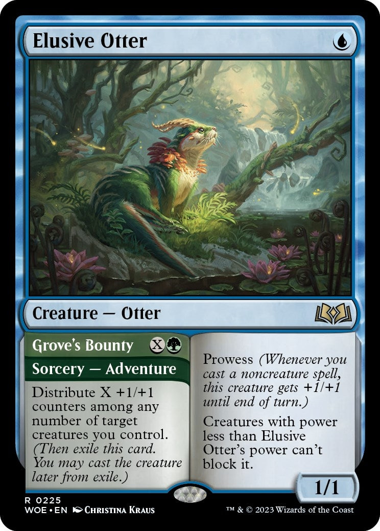 Elusive Otter (225) (Wilds of Eldraine)
