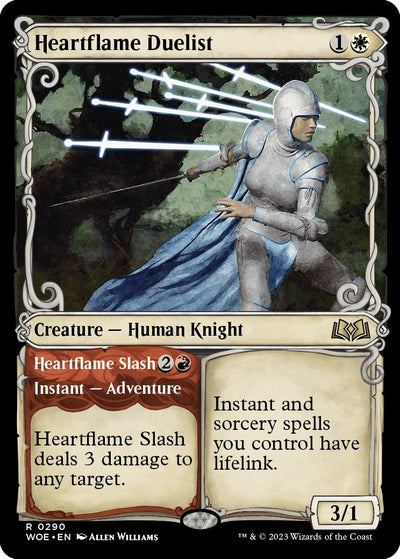 Heartflame Duelist (Showcase) (290) (Wilds of Eldraine)