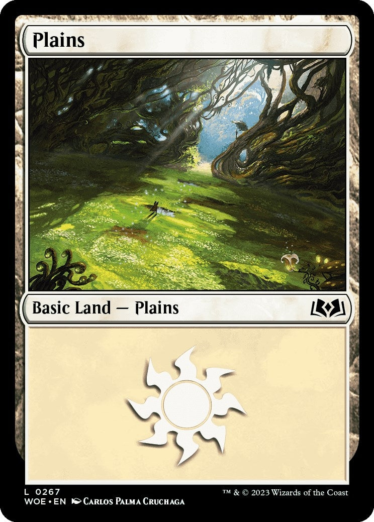 Image for Plains (0267) (267) (Wilds of Eldraine) - Magic: The Gathering