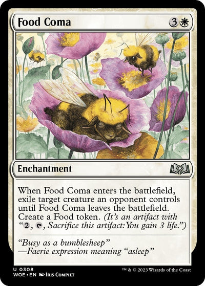 Food Coma (308) (Wilds of Eldraine)