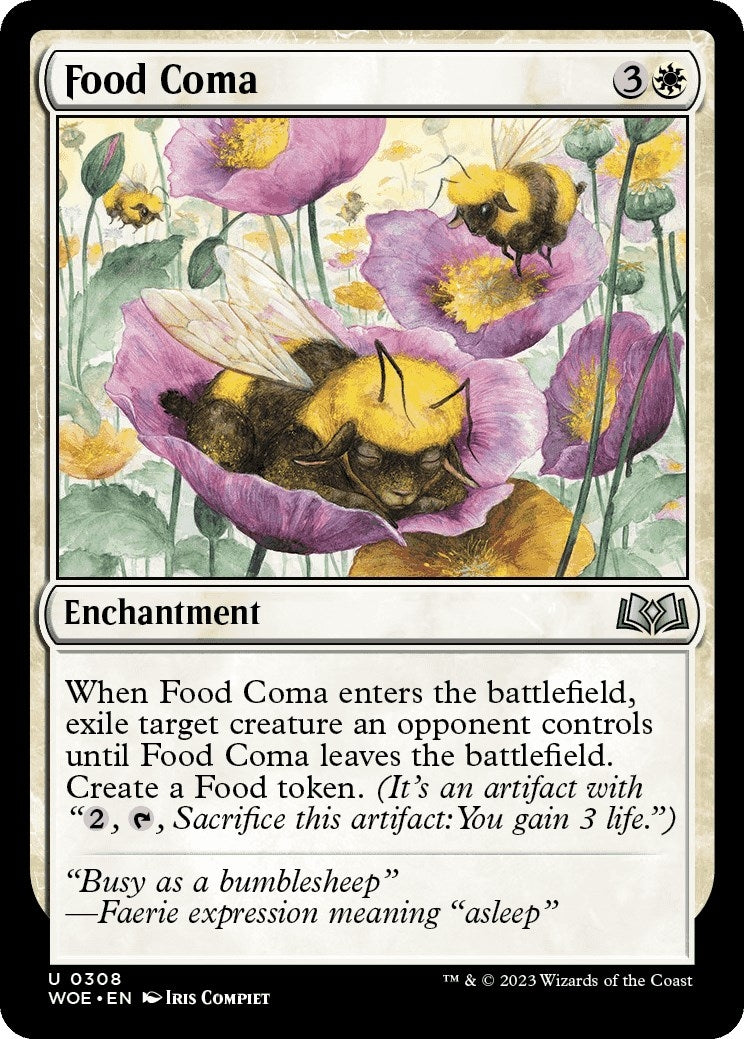 Food Coma (308) (Wilds of Eldraine)