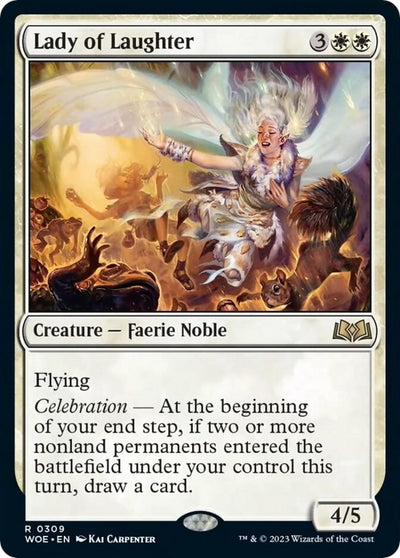 Lady of Laughter (309) (Wilds of Eldraine)