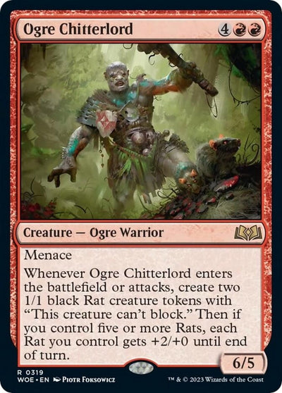 Ogre Chitterlord (319) (Wilds of Eldraine)