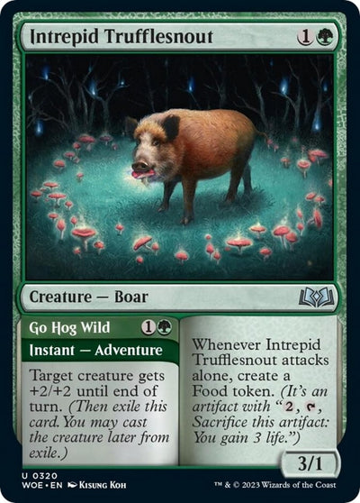 Intrepid Trufflesnout (320) (Wilds of Eldraine) (WOE)