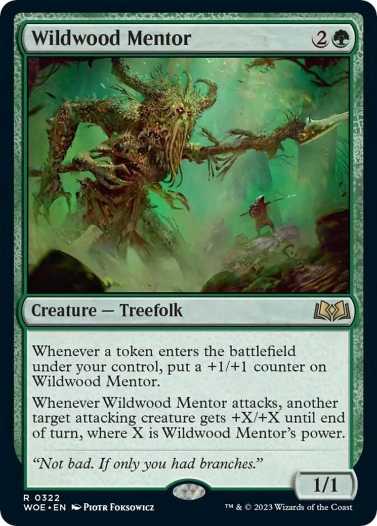 Wildwood Mentor (322) (Wilds of Eldraine)
