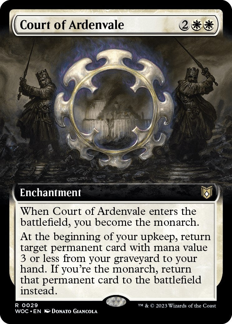 Court of Ardenvale (Extended Art) (29) (Commander: Wilds of Eldraine)