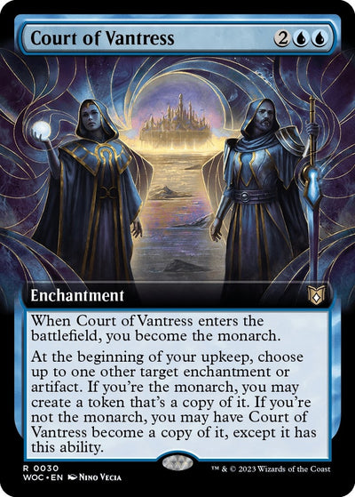 Court of Vantress (Extended Art) (30) (Commander: Wilds of Eldraine)
