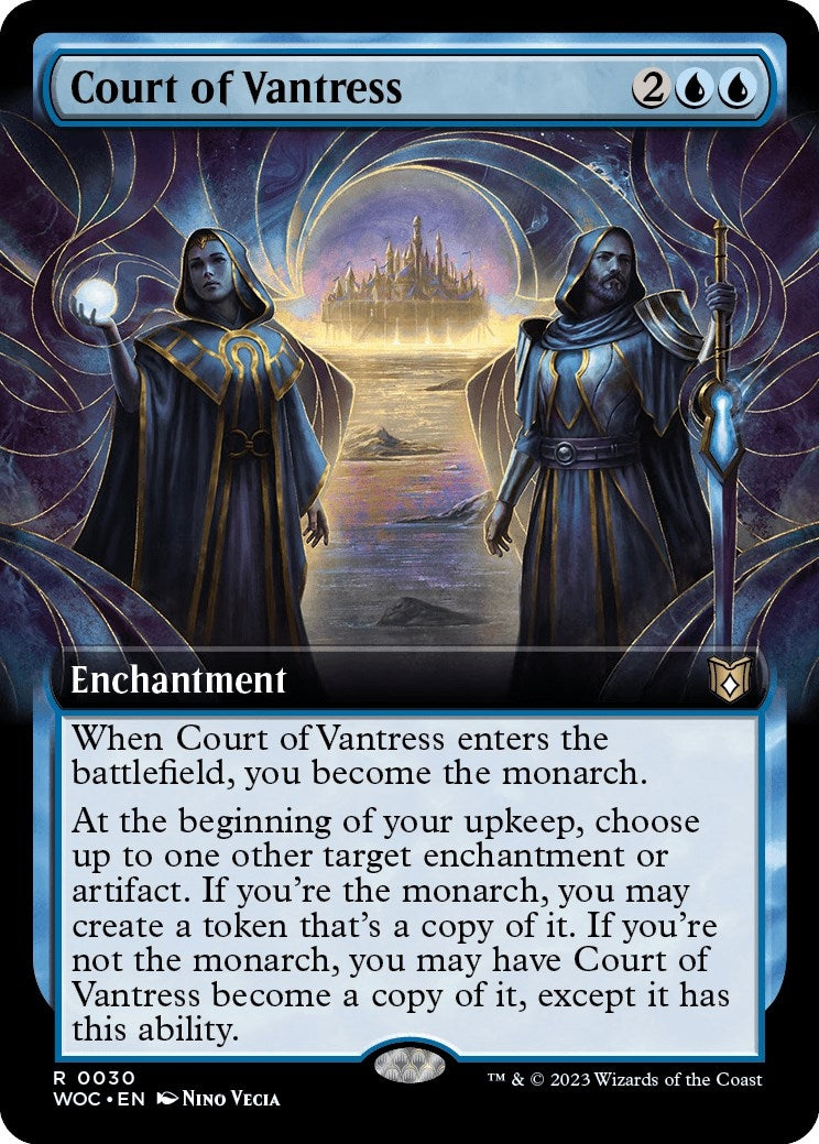 Court of Vantress (Extended Art) (30) (Commander: Wilds of Eldraine)